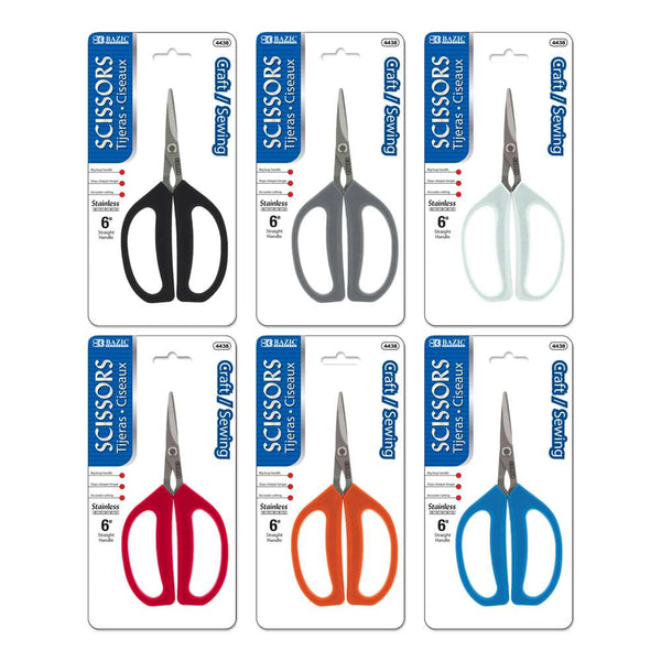 6" Craft / Sewing Stainless Steel Scissors