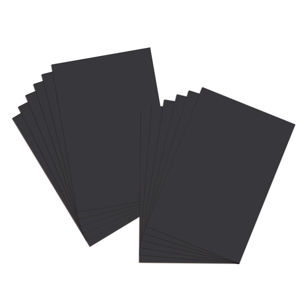 22" X 28" Black Poster Board