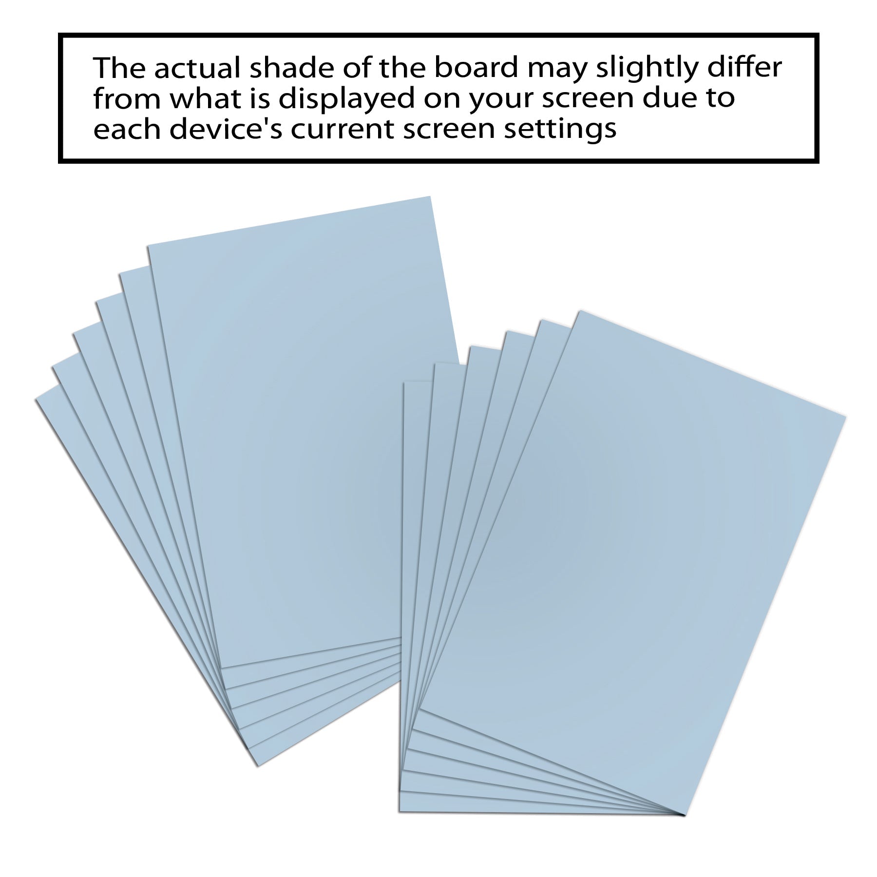 22&quot; X 28&quot; Poster Board - Azure Light Blue (25 Sheet/Box)