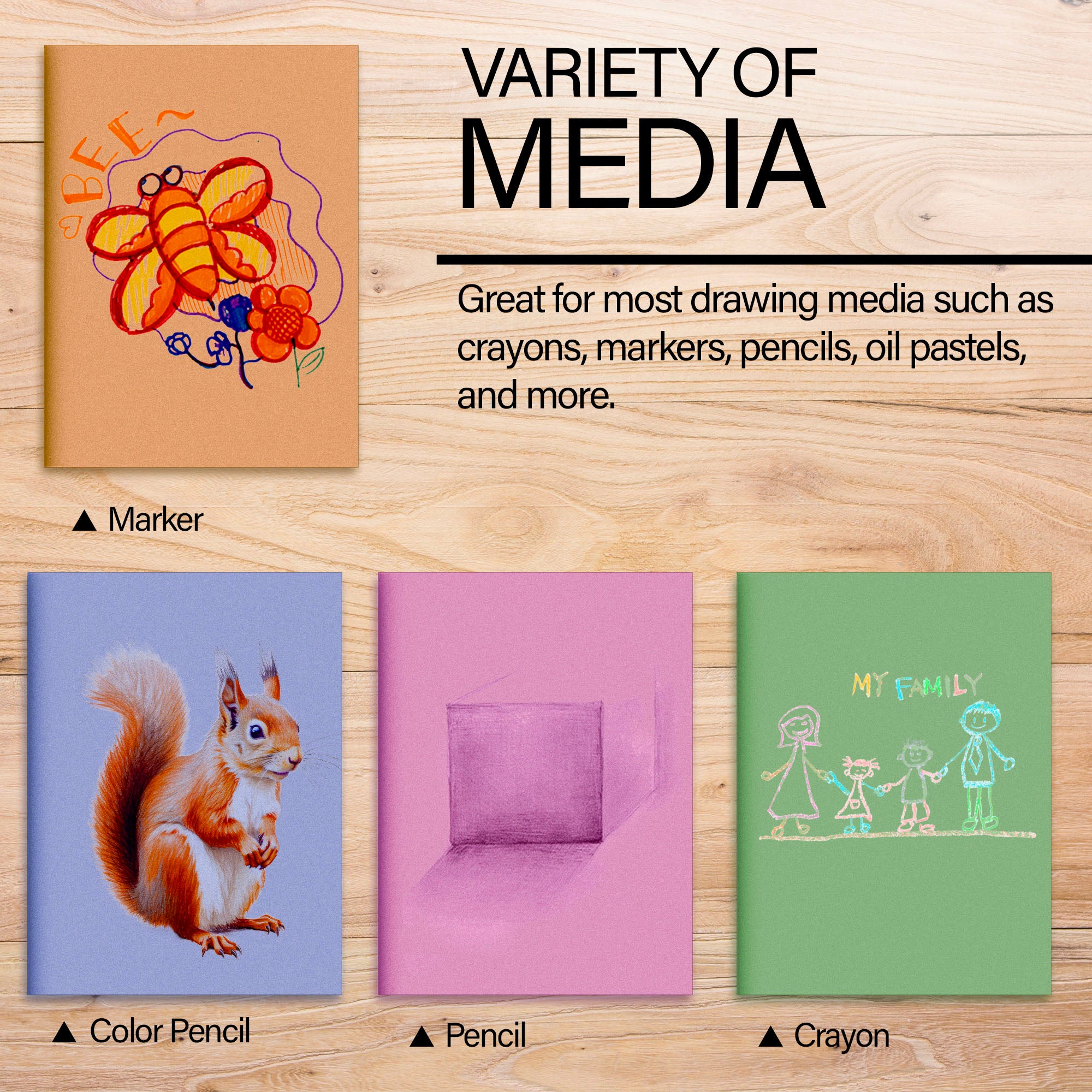 64 Ct. 6" X 9" Mini Construction Paper Pad