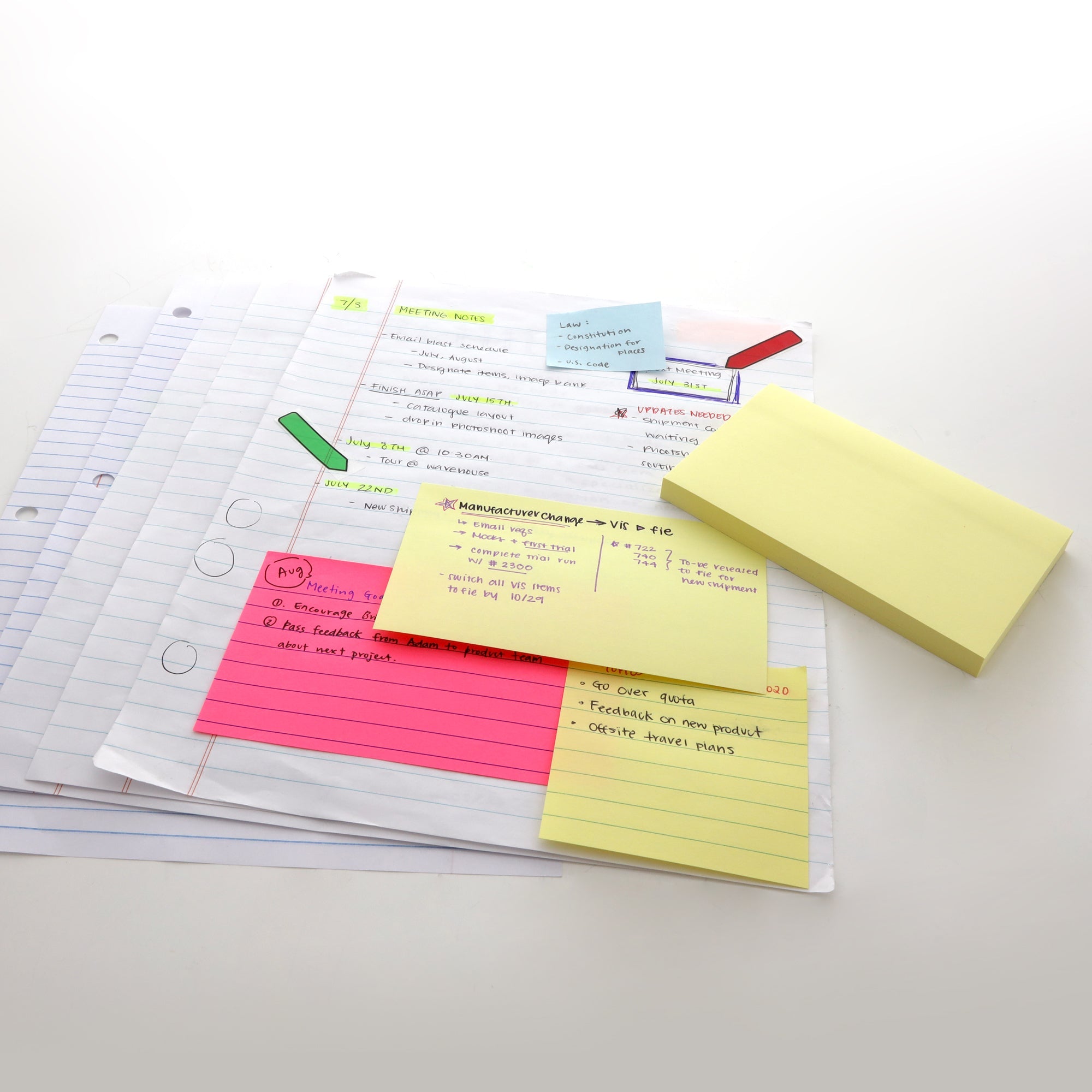 Sticky Notes 3&quot; X 5&quot; 100 Ct.