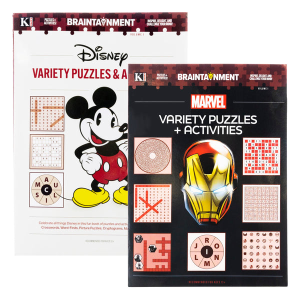 KAPPA Disney & Marvel  Variety Puzzles & Activities