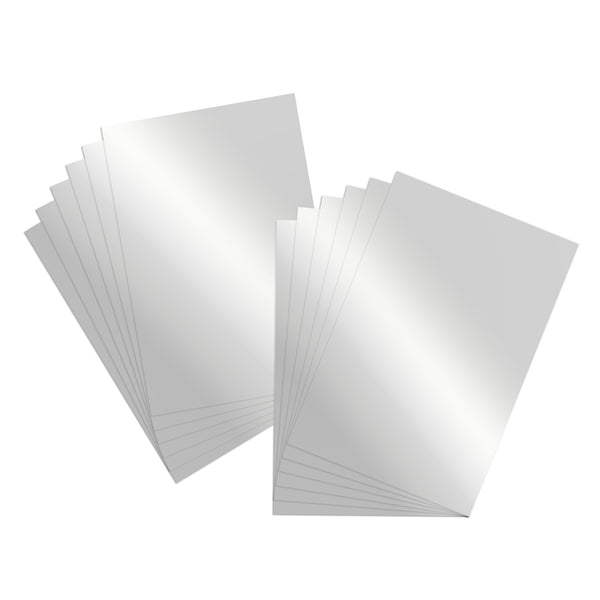 22" X 28" Metallic Silver Poster Board