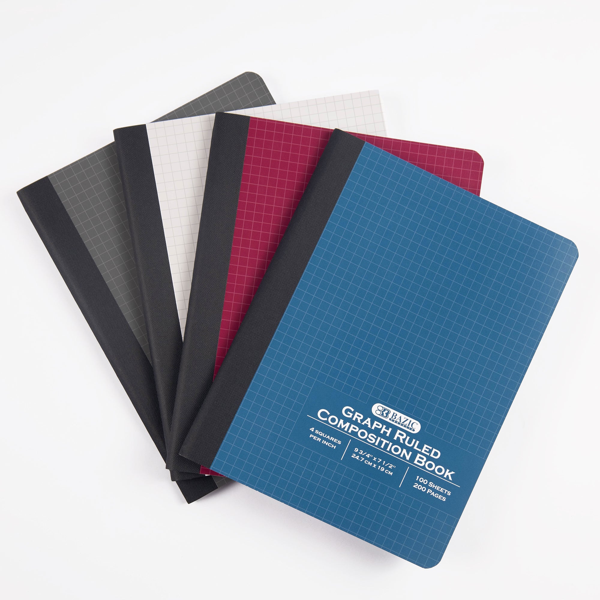 4-1" Quad-Ruled 100 Ct. Composition Book