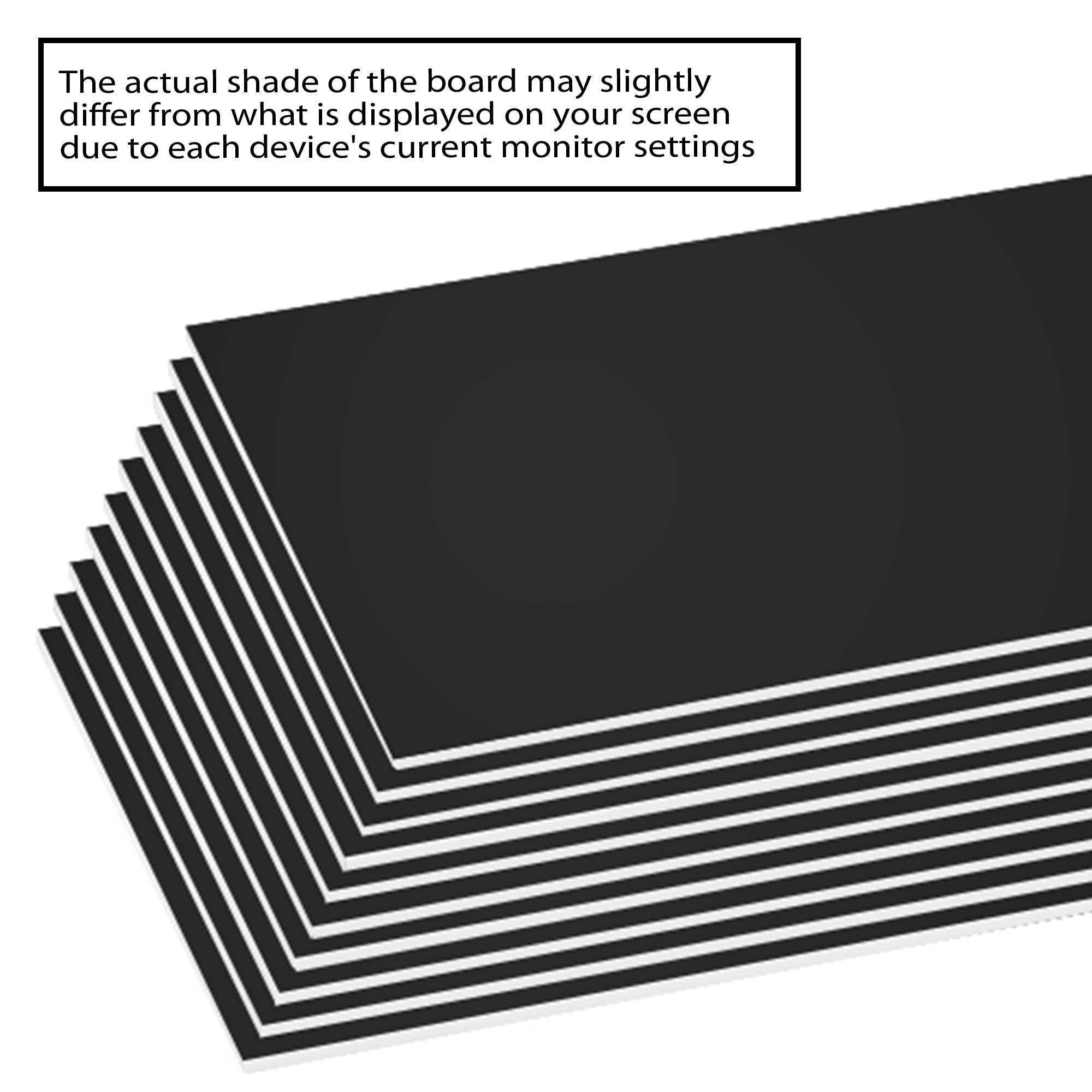 20&quot; X 30&quot; Black Foam Board (25 Unit/Case)