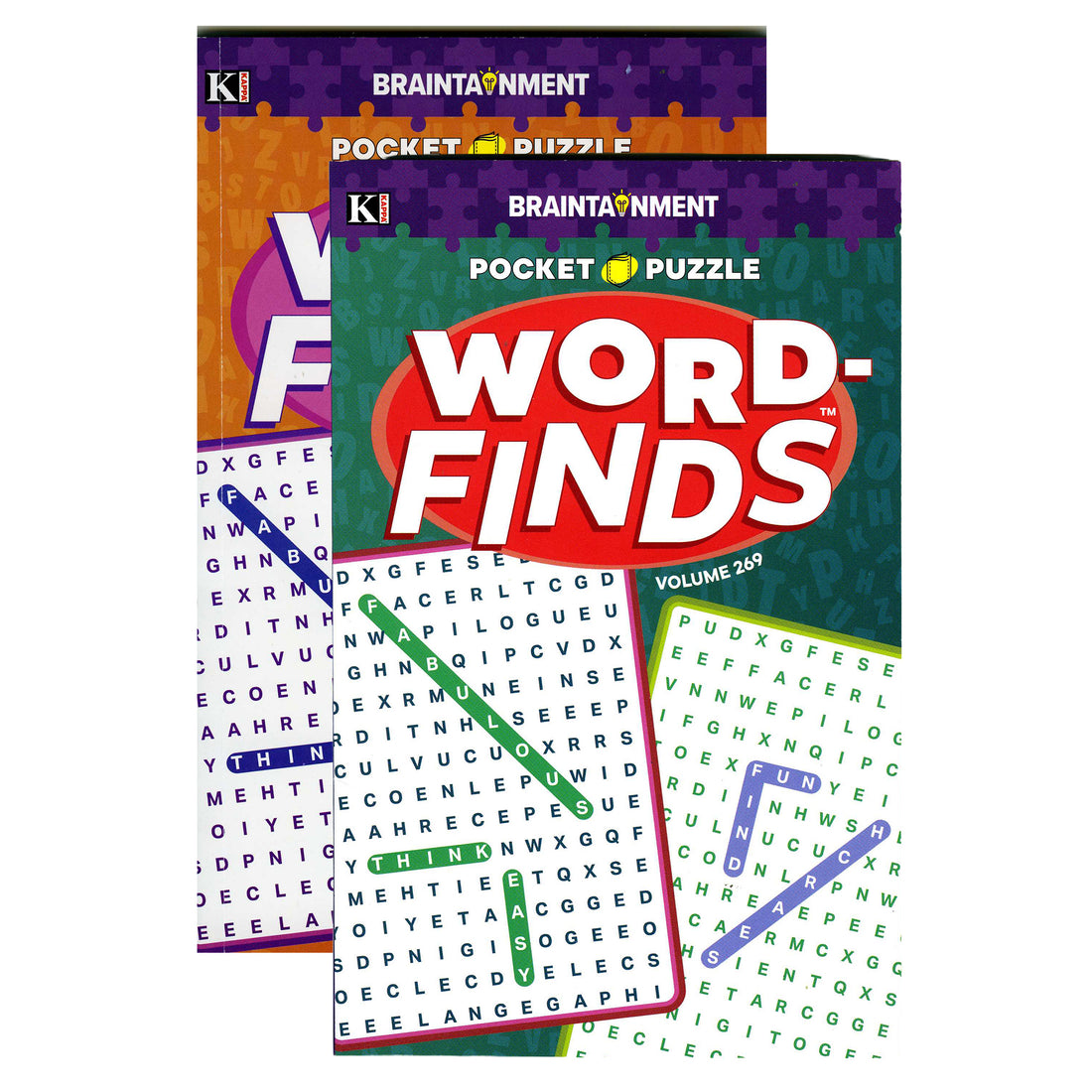 KAPPA Pocket Puzzle Word Finds - Digest Size