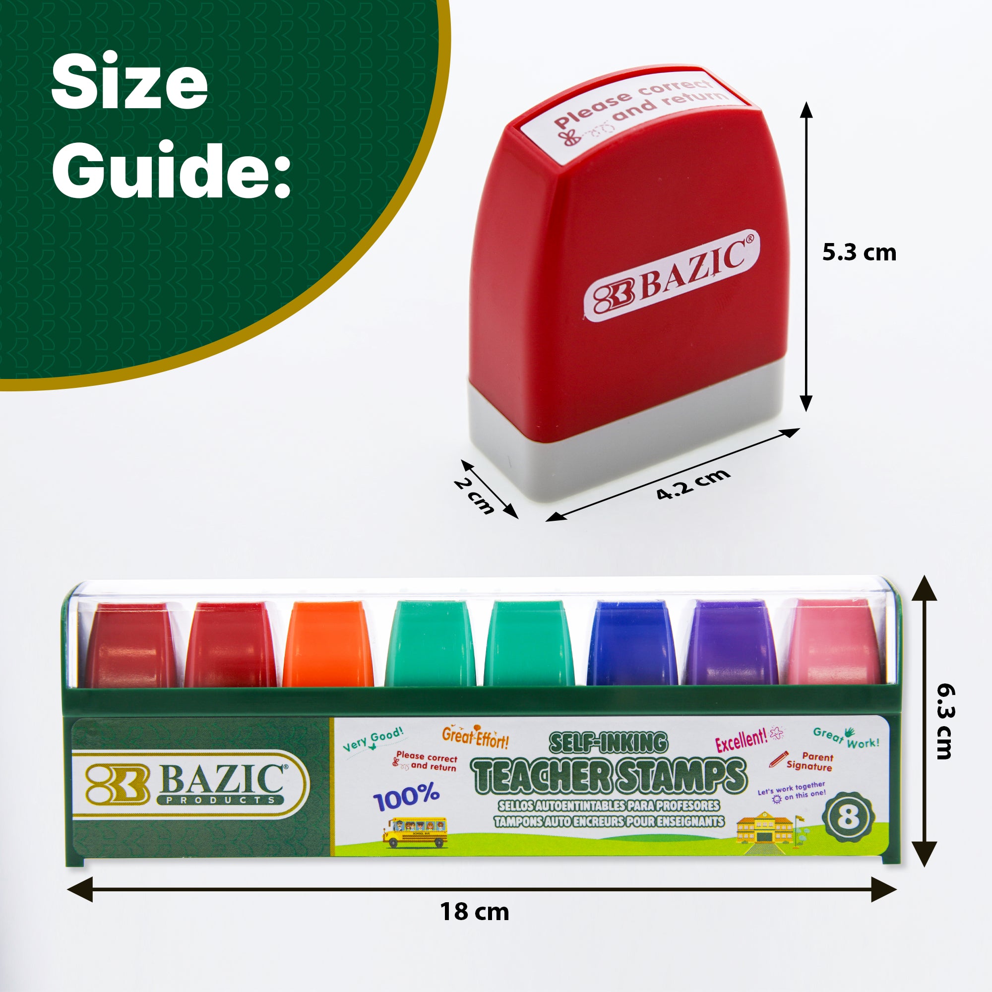 Teacher Stamps set (8/pack)