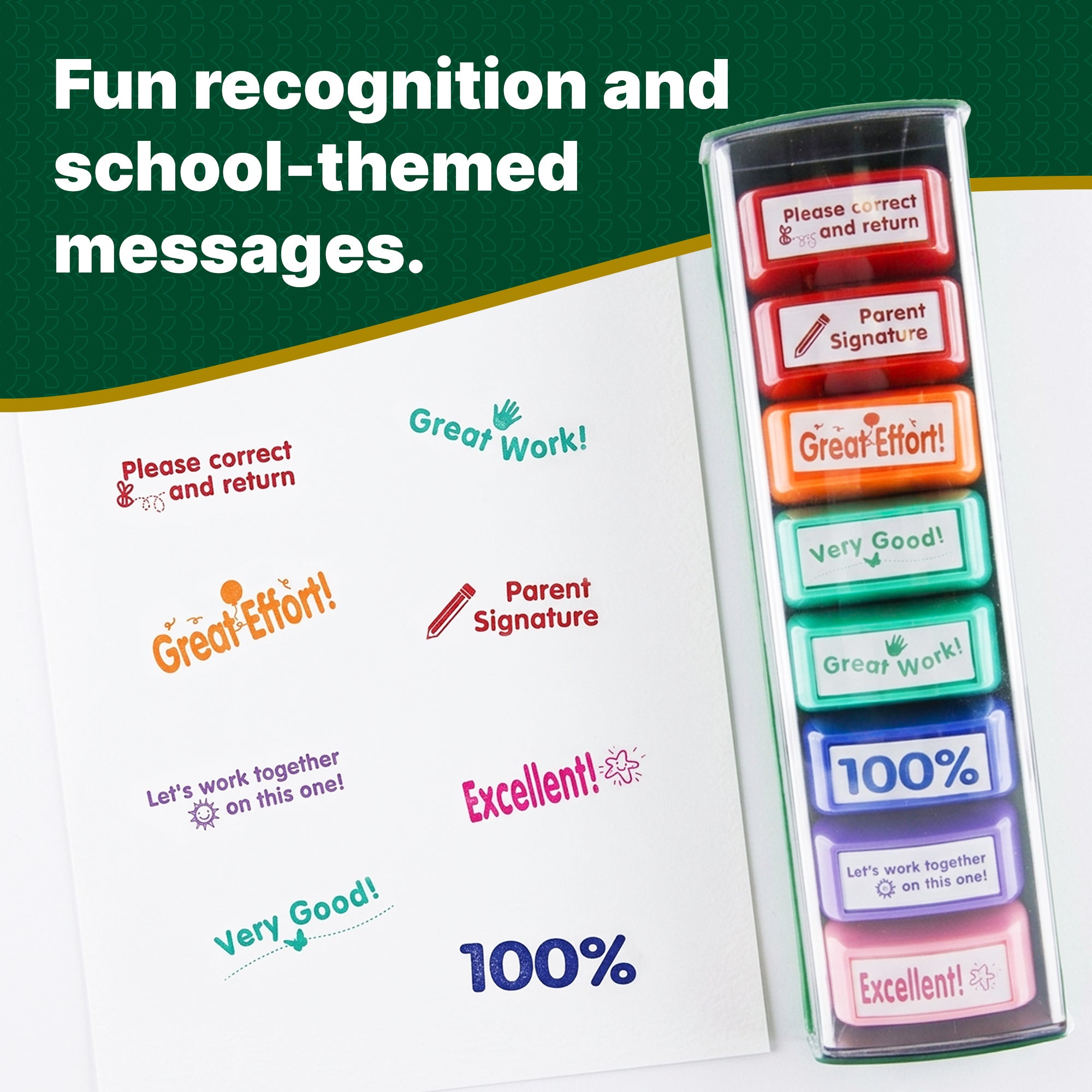 Teacher Stamps set (8/pack)