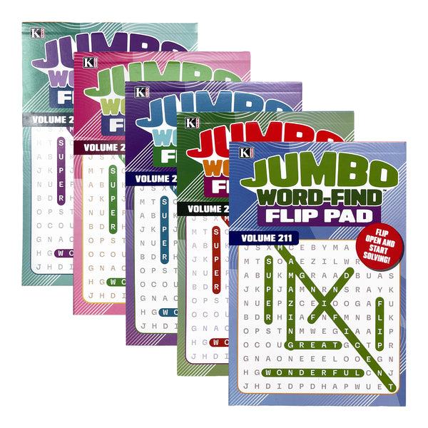 KAPPA Jumbo Word Find Pad - Digest Size