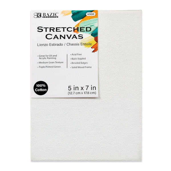 Stretched Canvas 5" x 7"