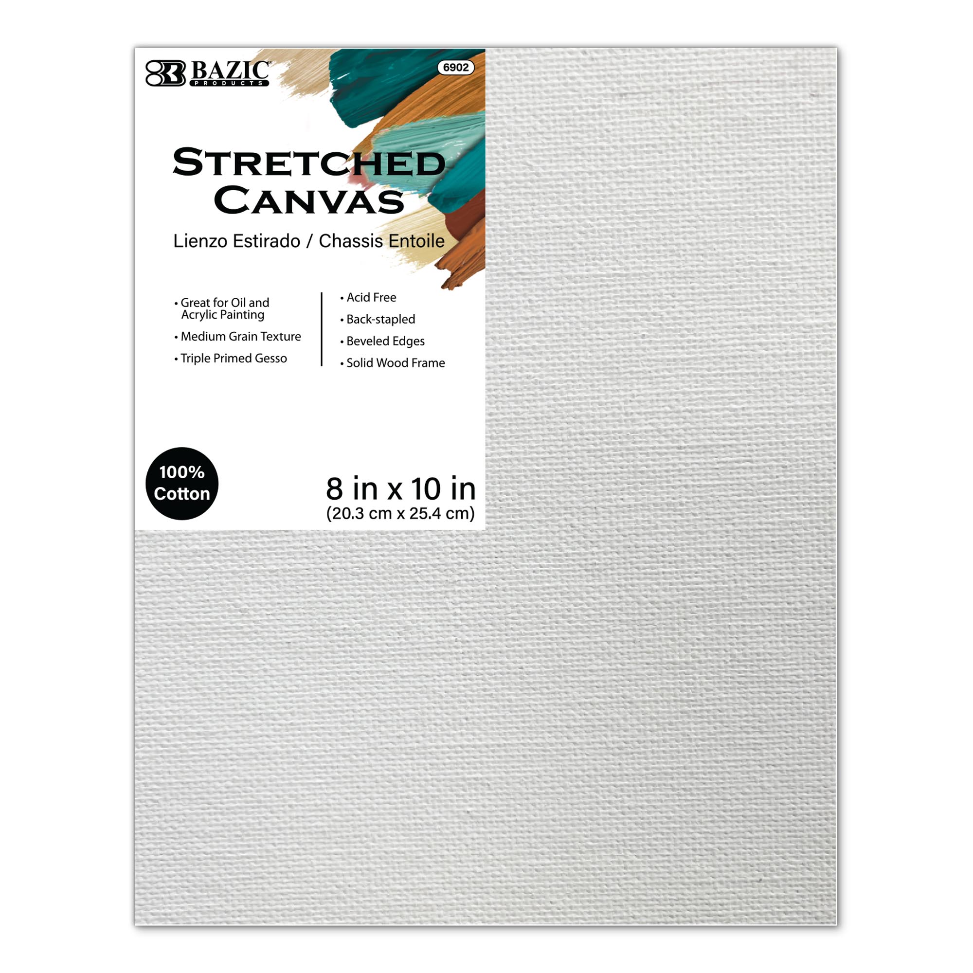 BAZIC Stretched Canvas 8