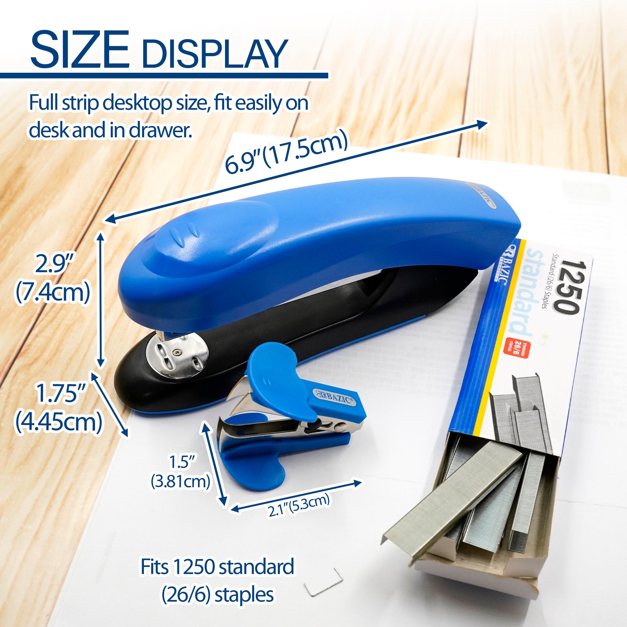 Desktop Full Strip Stapler Set