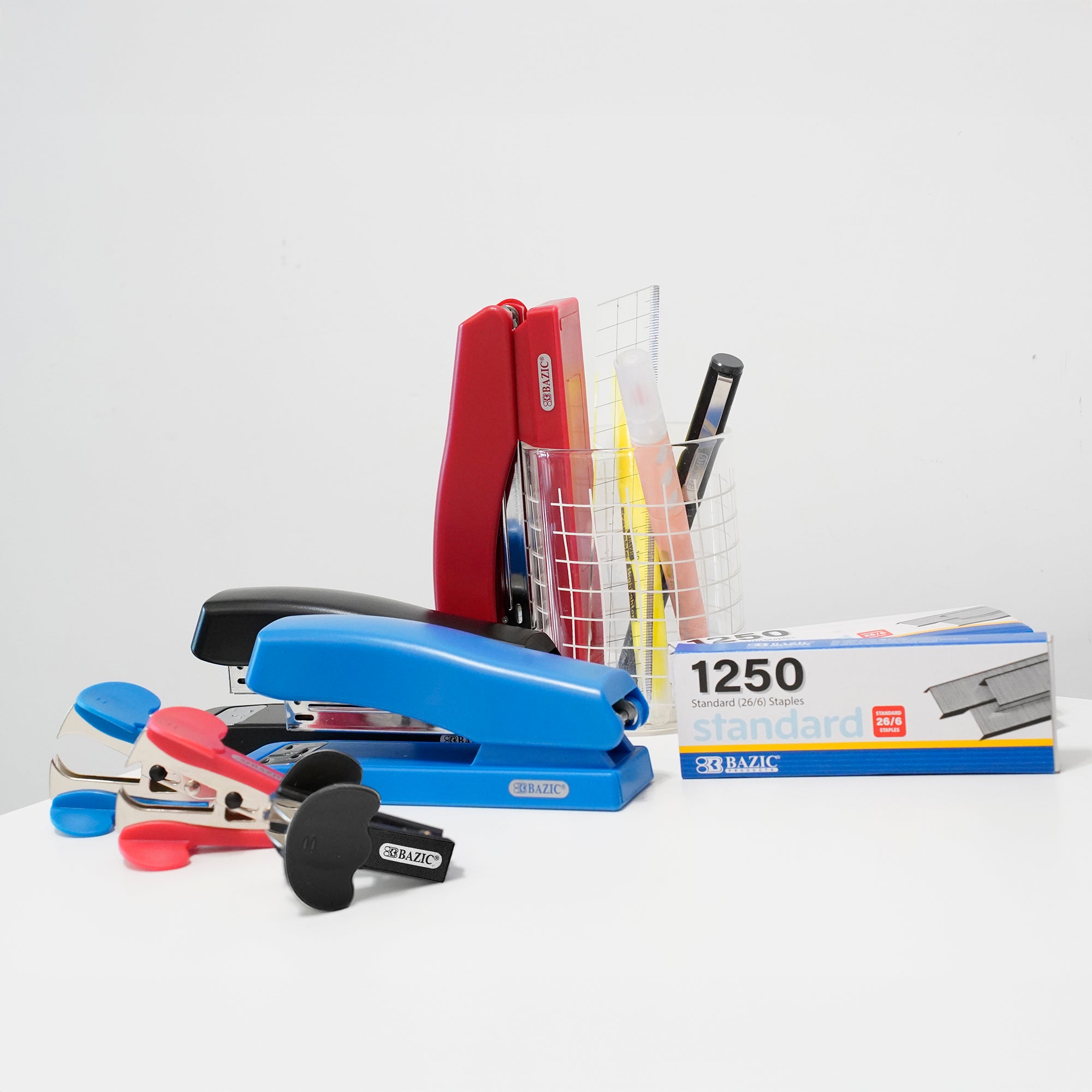 Office Desktop Stapler Set
