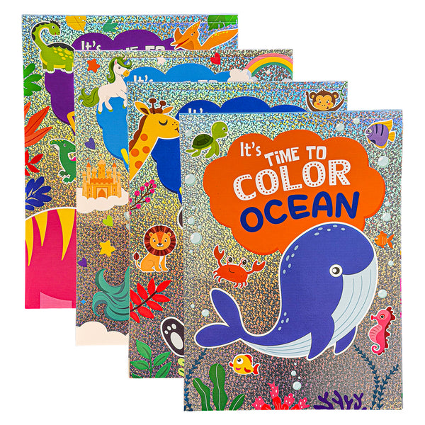 It's Time To Color Coloring Book