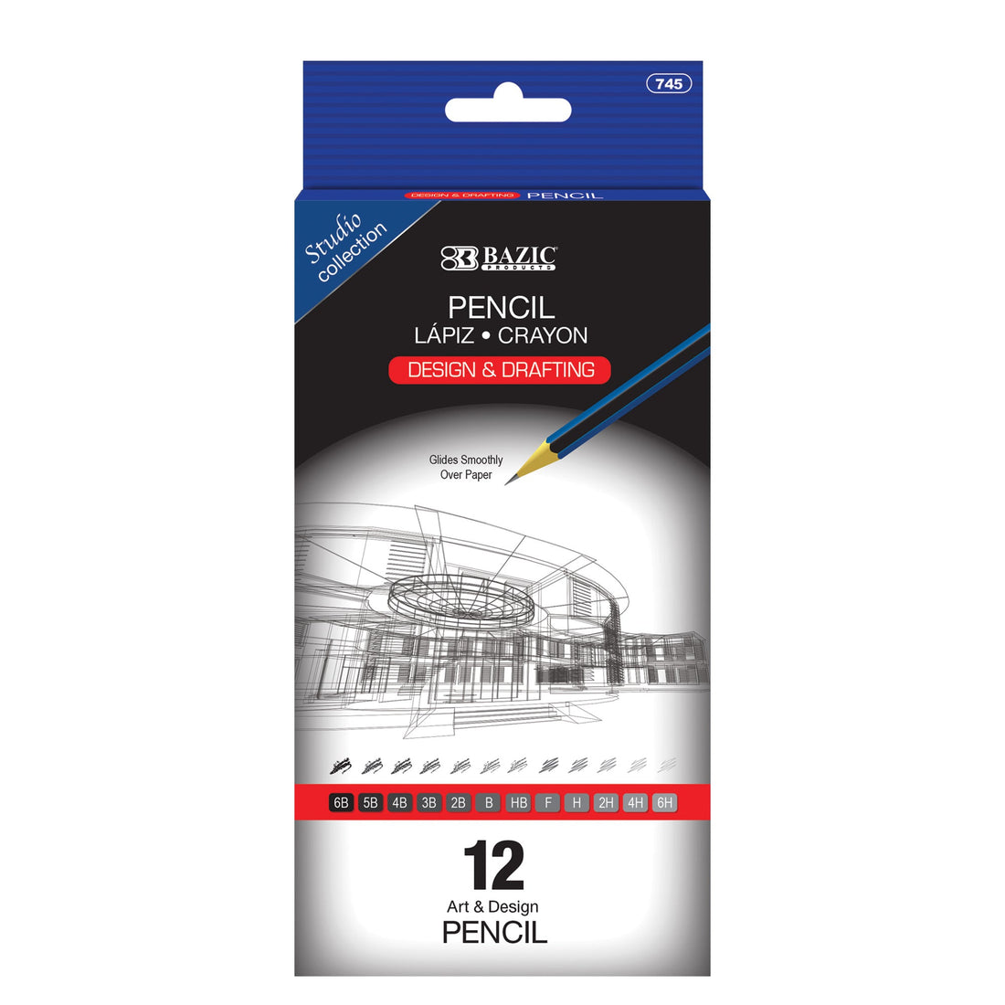 Design & Drafting Pencil Set (12 Assortment)