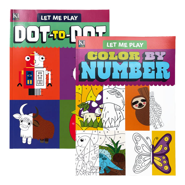 KAPPA Let Me Play Coloring & Activity Book