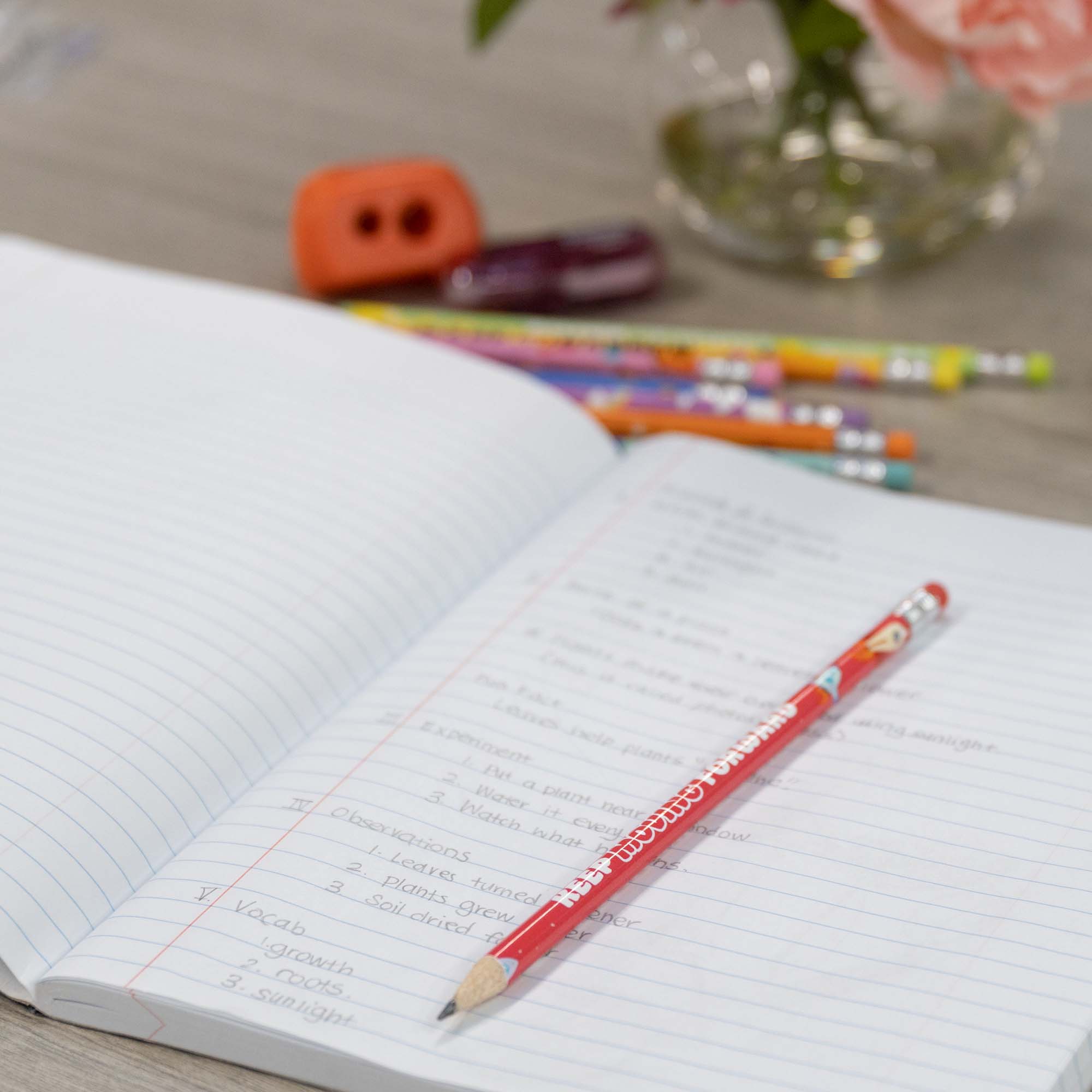 Inspire Motivational Pencil w/ Eraser (8/pack)