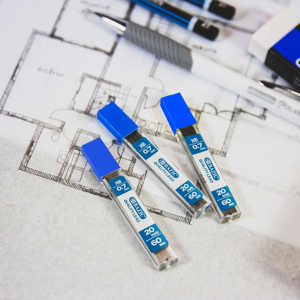 Mechanical Pencil Lead 0.7mm 20 Ct.  (8/pack)
