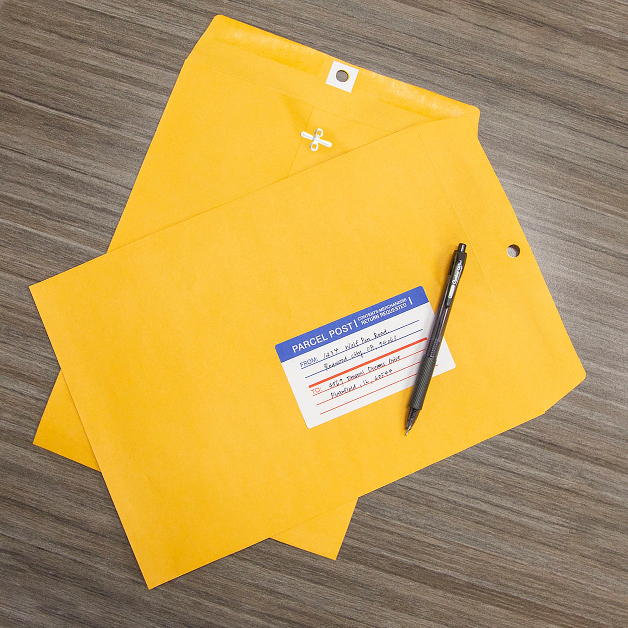 9" X 12" Clasp Envelope (100/Box)