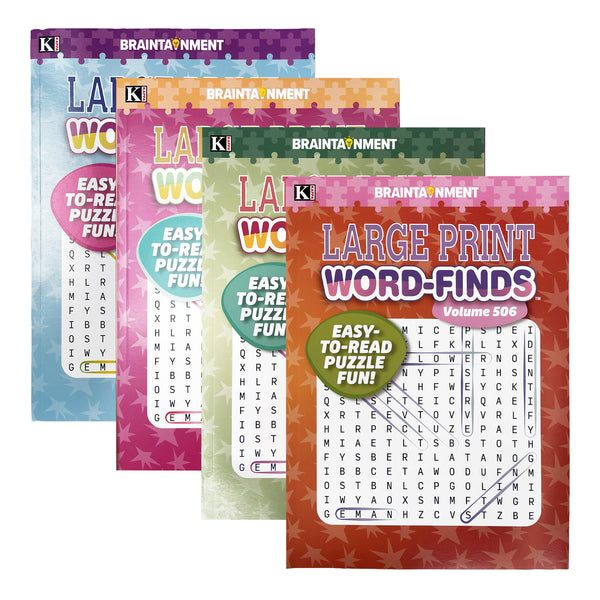 KAPPA Large Print Word Finds