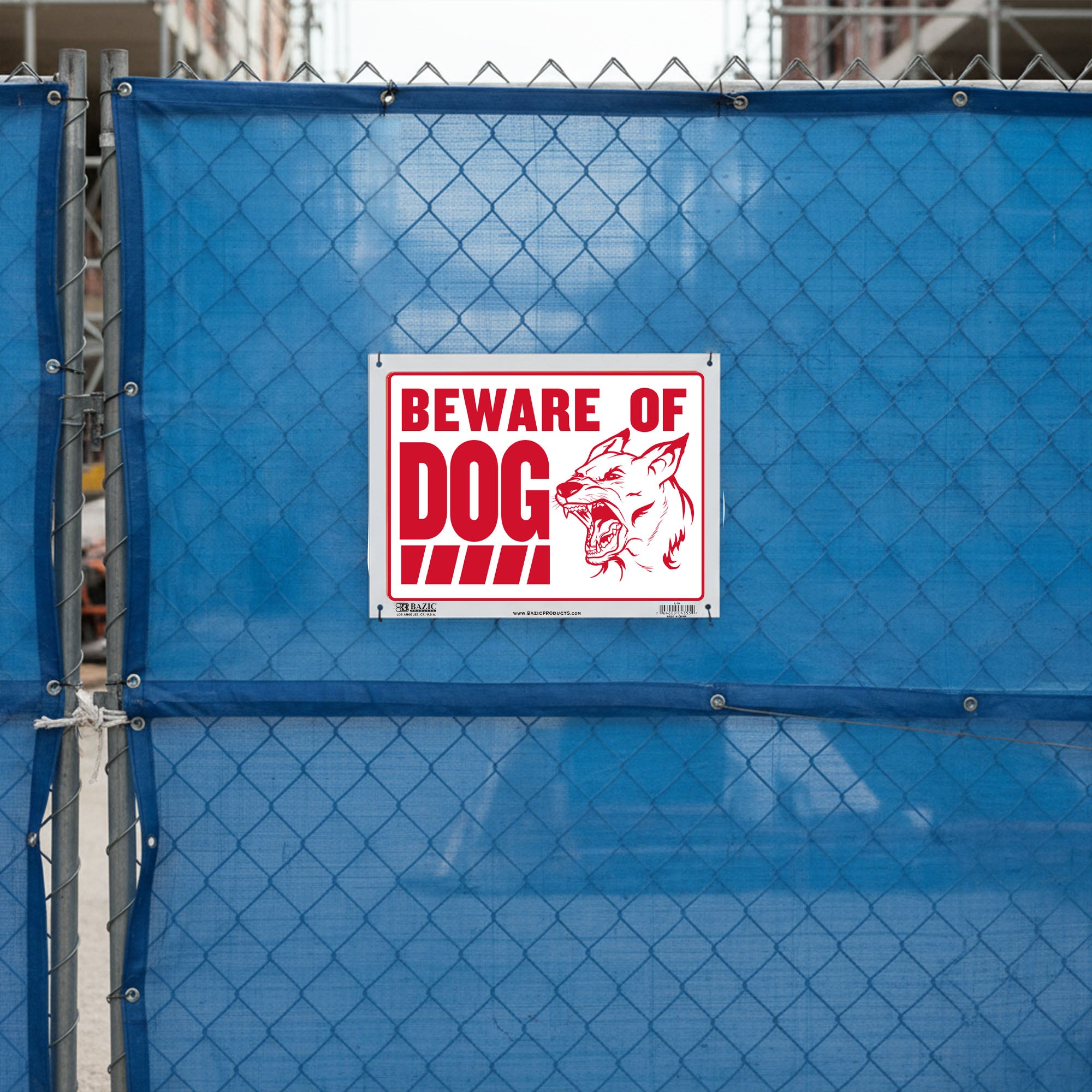 12" X 16" Beware of Dog Sign