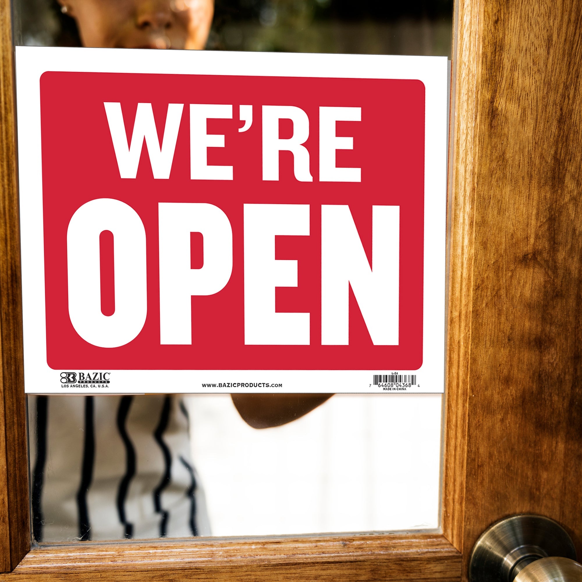 12&quot; X 16&quot; Open Sign w/ Closed Sign on Back