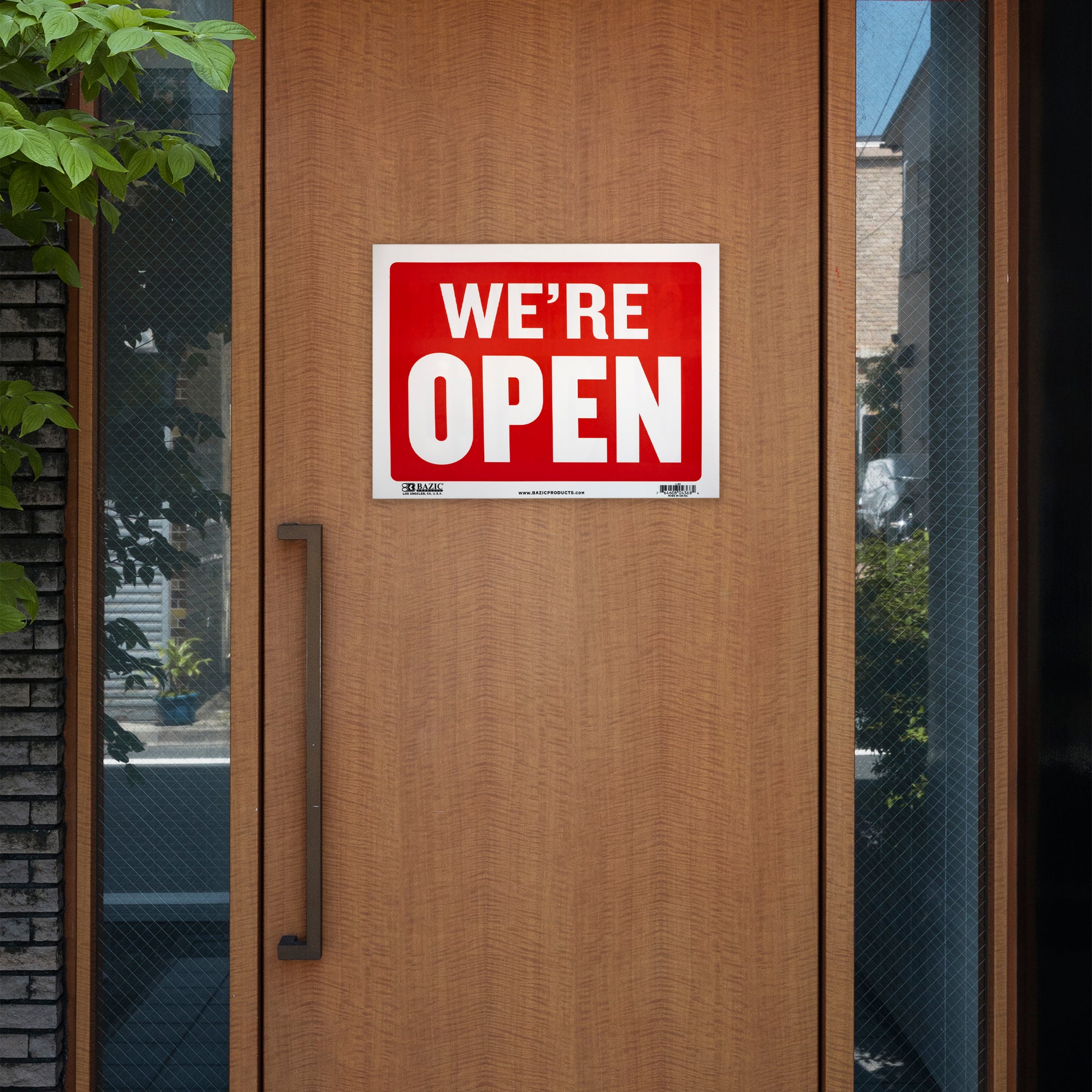 12" X 16" Open Sign w/ Closed Sign on Back