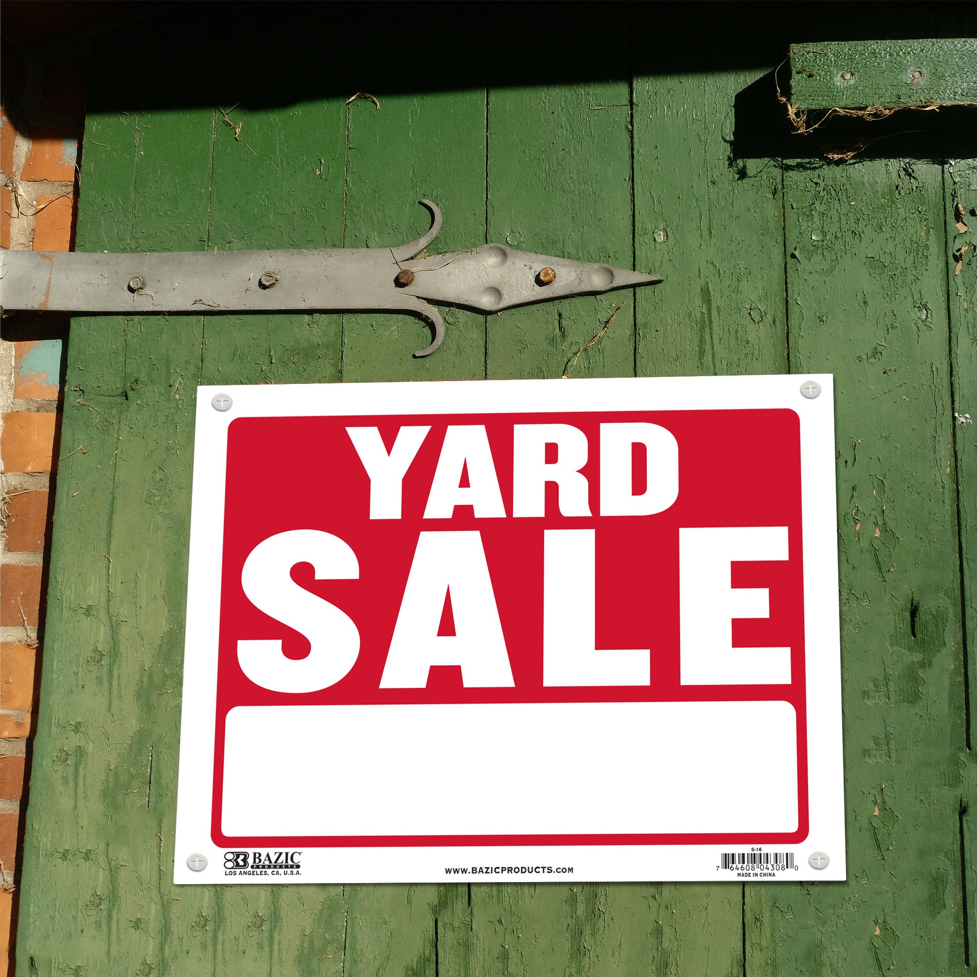9" X 12" Yard Sale Sign